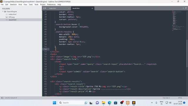 Aturkimi Academy Search Engine Using HTML CSS and PHP Backend || Home Assignment смотреть онлайн