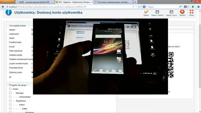 Two Factor Authentication - Joomla! 2.5 смотреть онлайн