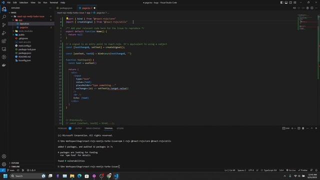 Next.js Turbopack and React RxJs Incompatibility - Reporting the Issue on GitHub смотреть онлайн