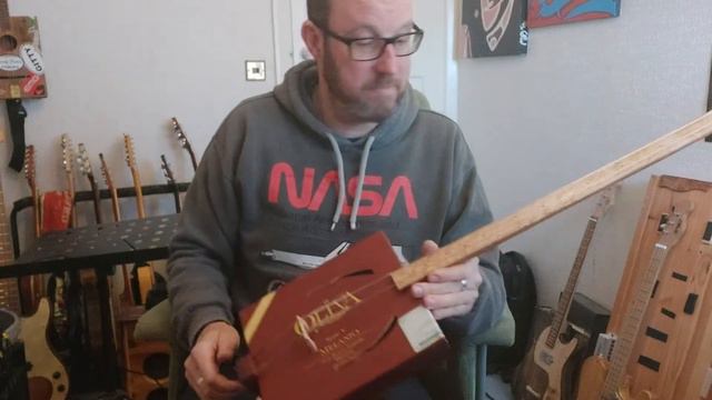 ShonKy 2 string cigar box 1/2 cello смотреть онлайн