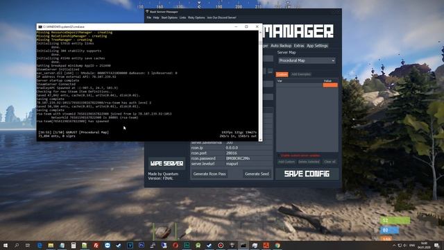 Как создать свой сервер в RUST (Раст) на ПК что бы могли играть другие? Часть 2 смотреть онлайн