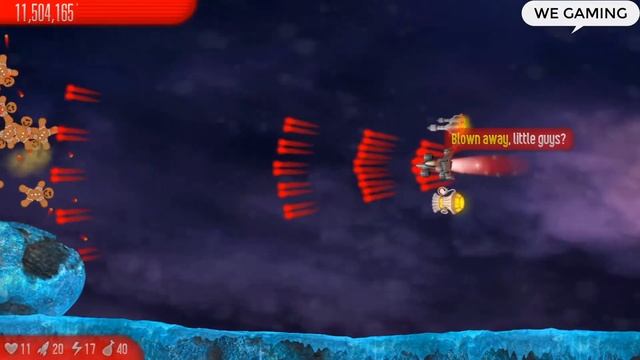 Chicken Invaders 5 FULL Cluck of the Dark Side/Waves Christmas | walkthrough game смотреть онлайн