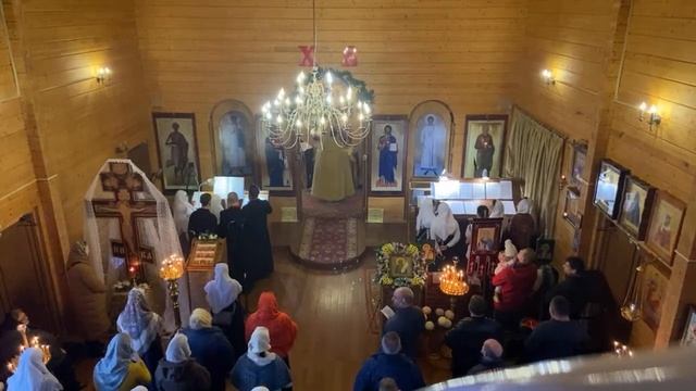 Литургия в Храме Андрея Первозванного Ростов-на-Дону