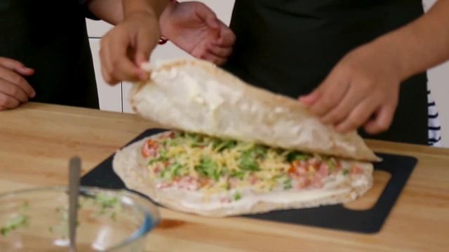 Затрак из лаваша