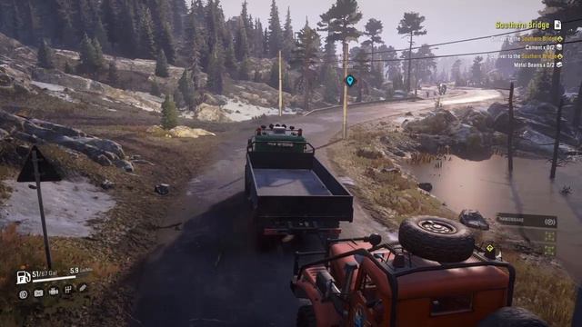 SOUTHERN BRIDGE in SnowRunner Season 11: Lights & Cameras смотреть онлайн