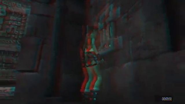 Tomb Raider Anniversary (PC) level1 - 3D anaglyph Red/Cyan (iZ3D driver) смотреть онлайн