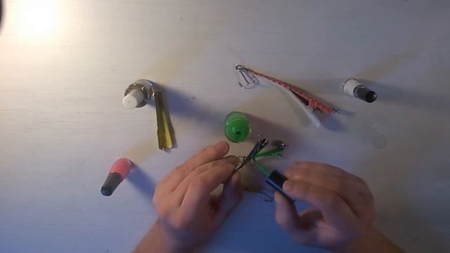 Самодельная блесна из заколки для волос смотреть онлайн