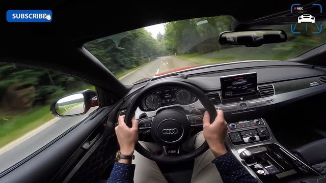 Audi S8 MTM 802 HP Talladega R POV Acceleration Sound Drive By AutoTopNL