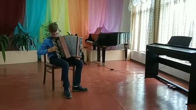 Бугай Владислав, 14 лет,инструментальное исполнительство, баян. г.п.Россоны смотреть онлайн