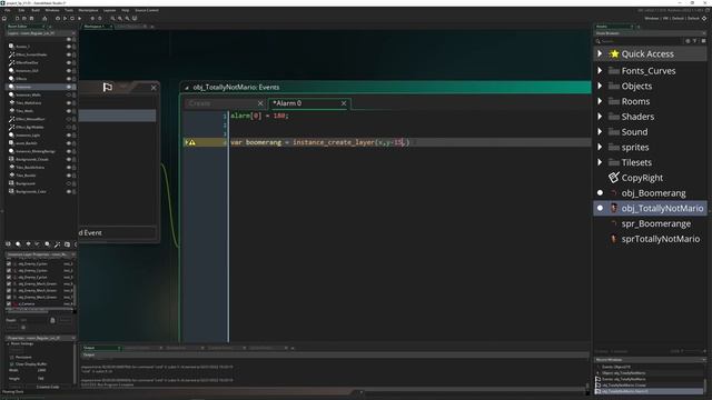 Boomerang thrower [Game Maker Studio 2 | Enemy Ai] смотреть онлайн
