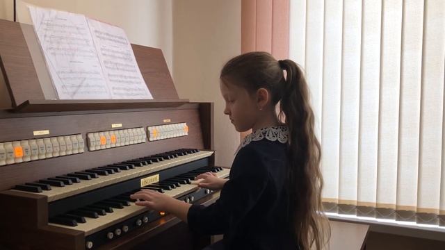 Попова Анастасия (орган) И.Кригер «Менуэт» смотреть онлайн