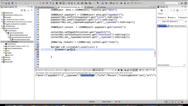 Complex-JSON response Serialization - POJO Class смотреть онлайн
