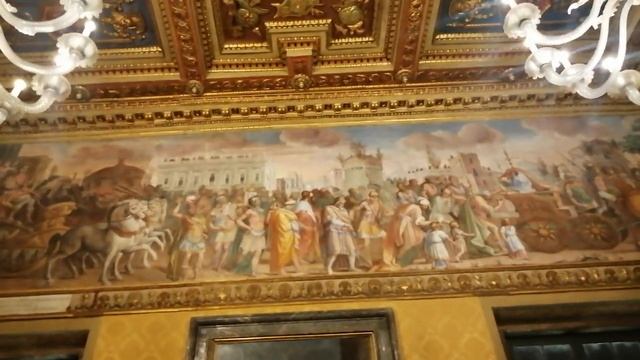 Sala dei trionfi. Musei Capitolini. Roma / Зал триумфов. Музеи Капитолия. Рим. смотреть онлайн