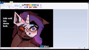 (MLP Gore) Scratched- MS Paint Speedpaint
