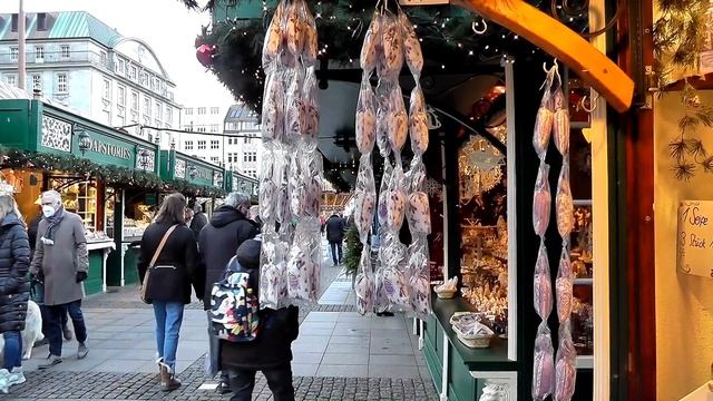 Kısa Bir Almanya Filmi - Wir Sind Auf Dem Weihnachtsmarkt In Hamburg - Deutsche Kurzfilme