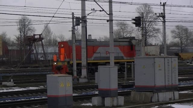 Тепловоз ТЭМ18В-032 смотреть онлайн