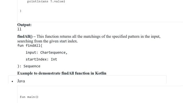 Kotlin | Regular Expression смотреть онлайн