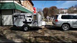 (жилой прицеп своими руками) сборка внедорожного прицепа часть 15