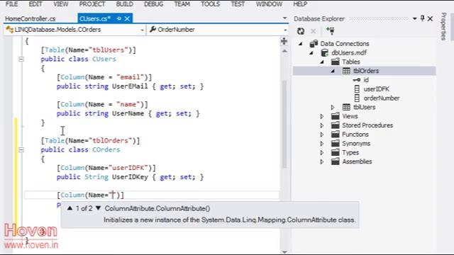LINQ Query to Display Orders from Database | Video Tutorial for asp.net MVC смотреть онлайн