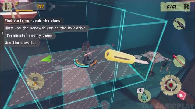 Squareface - Gameplay Walkthrough Part 4 - Bedroom 9-10 (iOS) смотреть онлайн