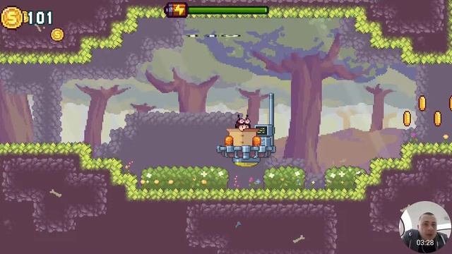 Играю на телефоне в Sky Chasers в торговом центре. смотреть онлайн