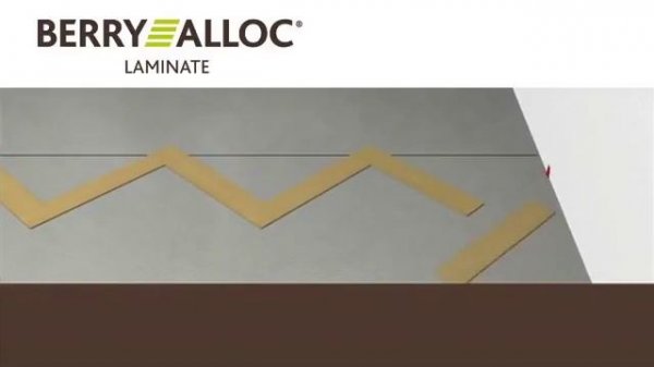 Укладка ламината Berry Alloc Chateau
