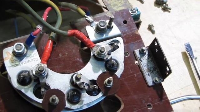 Диодная сборка с автогенератора на зарядное устройство. смотреть онлайн