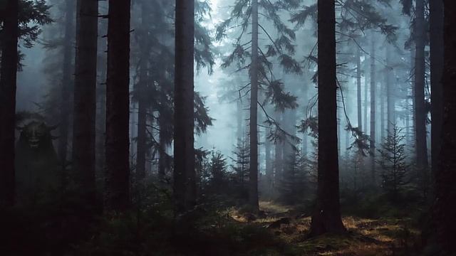 Monster Infested Forest - Ambience - Crows, leaves, wind and distant monster howls. смотреть онлайн
