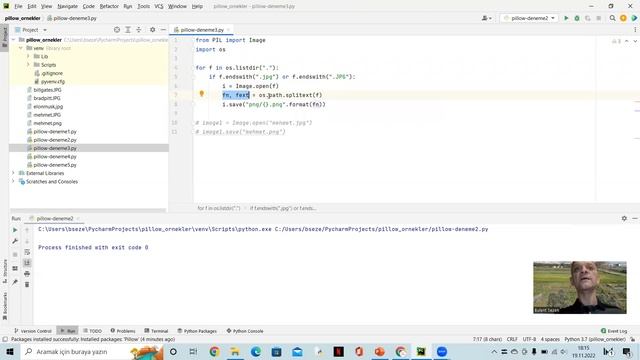 Python Pillow Kütüphanesi ile Resim İşleme Örnekleri смотреть онлайн