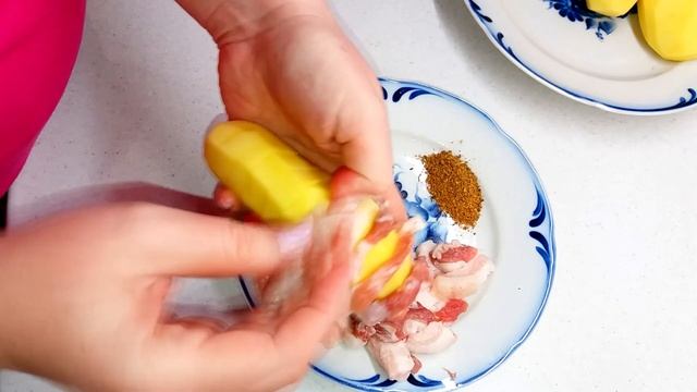 Картошка в микроволновке за 5 минут. Кулинарный канал "НА КУХНЕ У МАМЫ" смотреть онлайн