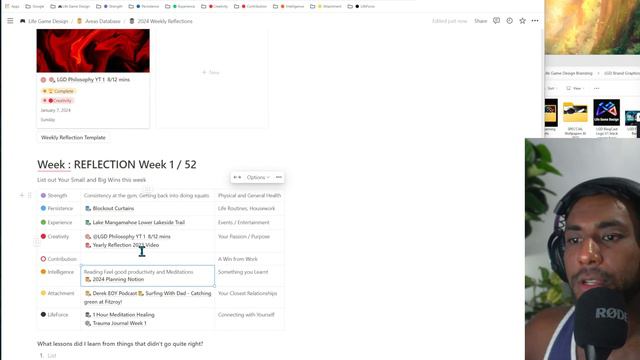 Life Game Design Weekly Reflection Livestream 1/52 смотреть онлайн