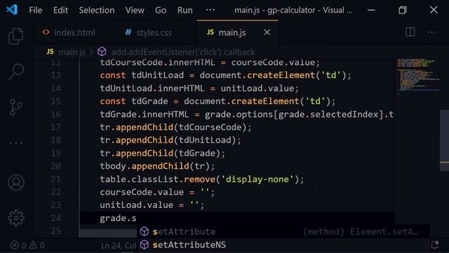 5 Point GPA JavaScript Calculator смотреть онлайн