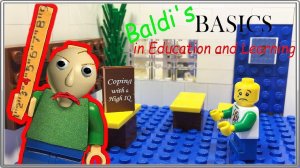 LEGO Мультфильм Baldi / Baldi's Basics in Education and Learning / LEGO Stop Motion