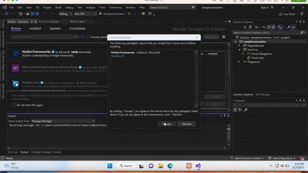 How to connect phpMyAdmin MySQL Database in Visual Studio .NET Core C# Windows Form Application