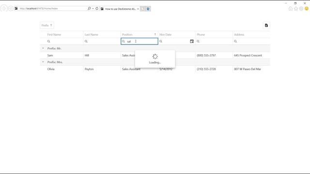 DevExtreme ASP.NET MVC Grid: Exporting the Grid смотреть онлайн