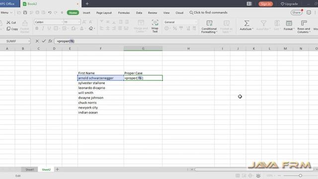 WPS Office Spreadsheet Tutorial - proper Function | WPS Office 2019 смотреть онлайн