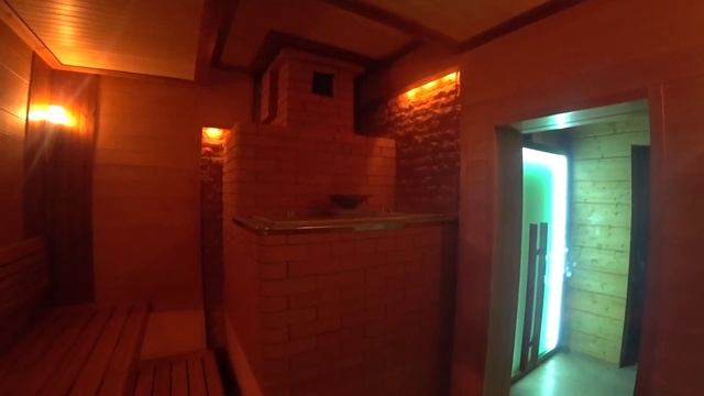 банная печь в интерьере парилки. смотреть онлайн