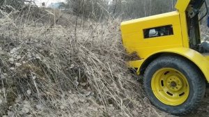 мини-трактор, переломка. начинаем испытания