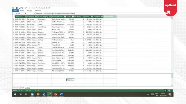 How Perform Filter Function In Power Pivot | Power Pivot | UpGrad
