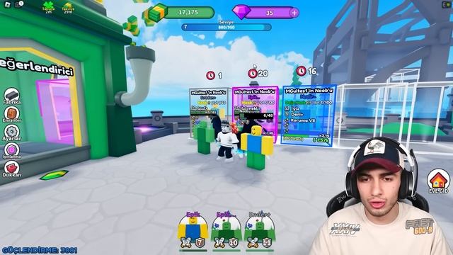 ROBLOX NOOB FABRİKASINDA +99999 NOOB YAPTIM! смотреть онлайн