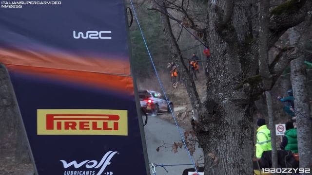 WRC 2024: Rallye Monte-Carlo - Best Of Rally1 Cars: Top Speed Fly Bys, Fast Sections & Max Attack!