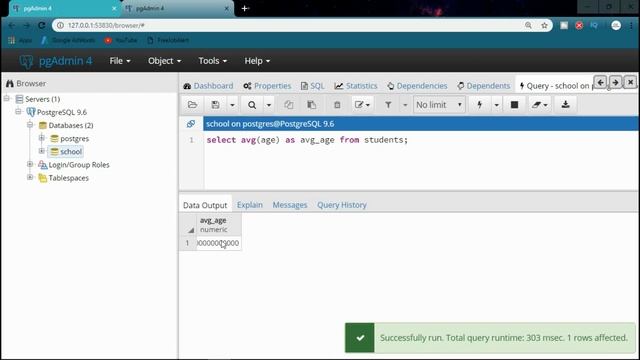 PostgreSQL Tutorial In Hindi | Aggregate Functions (Part-21) смотреть онлайн