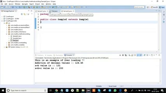 Polymorphism, super keyword, final keyword смотреть онлайн