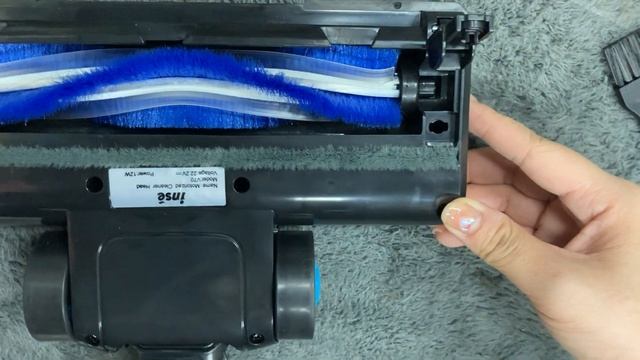 INSE V70 Cordless -How to clean the motorized brush head смотреть онлайн