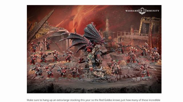 Warhammer 40k and Age of Sigmar 2023 Christmas Battleforce boxes смотреть онлайн