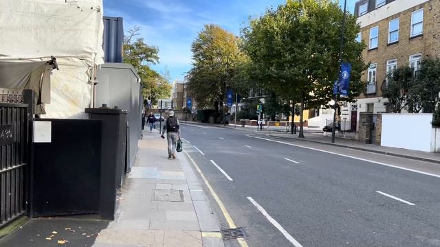 London Walk - Exploring Chelsea from North End Road, Fulham Broadway Station, King’s Road 4k HDR смотреть онлайн