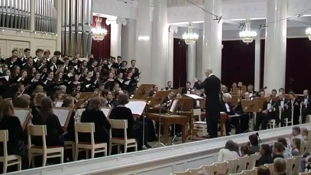 Его зарыли в шар земной (муз. В.Плешака, ст.С.Орлова) - хор СПб консерватории, Андреевский оркестр смотреть онлайн