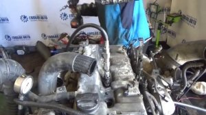 Проверка компрессии в двигателе D4CB 4715463 Starex CRDI 145 л.с