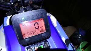 Работа двигателя Dingo 125 до регулировки карбюратора