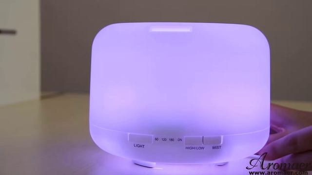 500ML Classic Ultrasonic Aroma Essential Oil Aromatherapy Diffuser